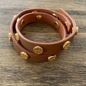 Tory Burch leather bracelet